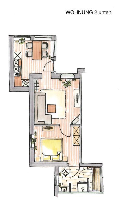 Altstadt Wohnung 2 "Hooge" ボルクム エクステリア 写真